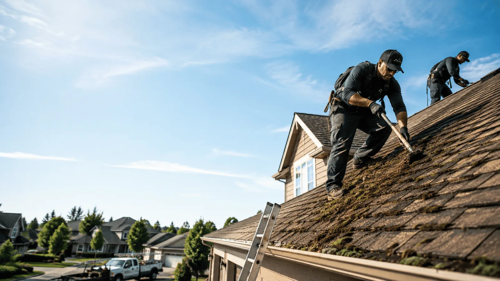 Roof Moss Removal in Mount Orab, OH near me